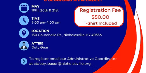 Nicholasville Fire Department Professional Development Seminar 2026
