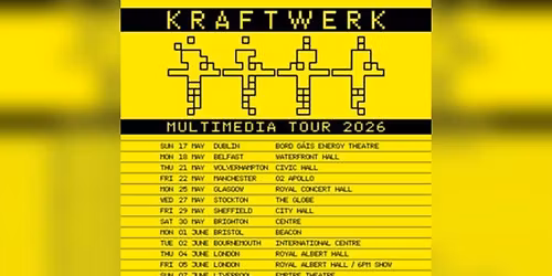 Kraftwerk Edinburgh Tickets