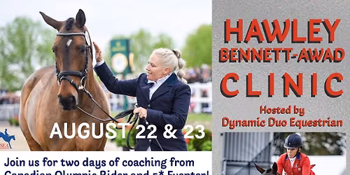 Hawley Bennett-Awad Eventing Clinic