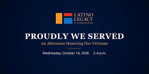 Proudly We Served: An Afternoon Honoring Our Veterans