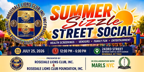 SUMMER SIZZLE STREET SOCIAL\u2122