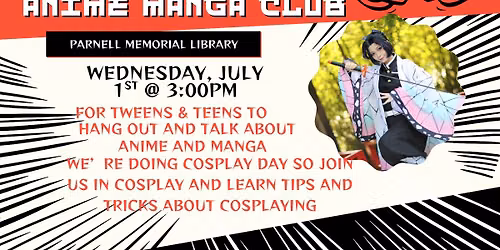 Anime Manga Club: Cosplay