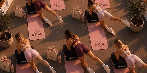 \u00c0 FLOT PARIS x ERO SCULPT  Pilates Cruise Experience