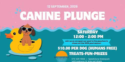 Canine Plunge