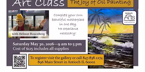 "Joy of Oil Painting" - Full Day Landscape Workshop - Saturday May 30