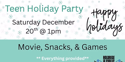 Teen | Holiday Party