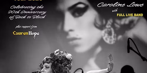 Back To Black - Amy Winehouse Tribute