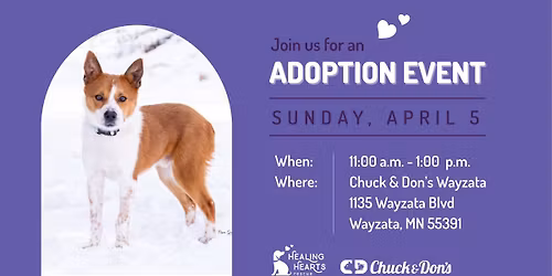 Adoption Event at Chuck & Don's Wayzata