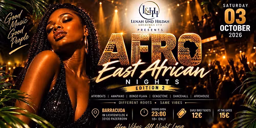 Afro E. African Nights. Edition 2