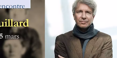 Rencontre avec \u00c9ric Vuillard