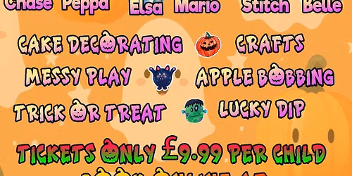 Kids play Trick or Treat Party