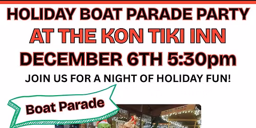 Holiday Boat Parade Party