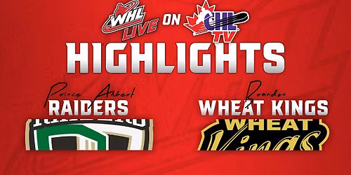 Parking Prince Albert Raiders at Brandon Wheat Kings