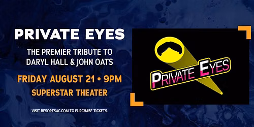 Private Eyes | The Premier Tribute to Daryl Hall & John Oats 