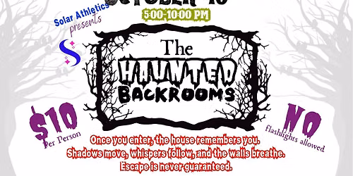 The Haunted Backrooms - a Nightmare Before Halloween Production
