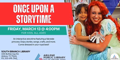 Once Upon a Storytime (South Branch)