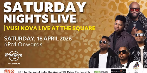 Saturday Nights Live with Vusi Nova