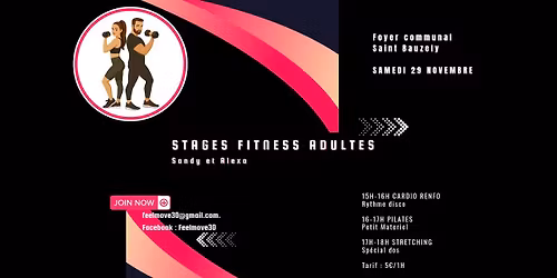 Stages Fitness avec Sandy et Alexa 