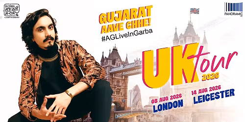 Aditya Gadhvi Live in Garba - Leicester 2026