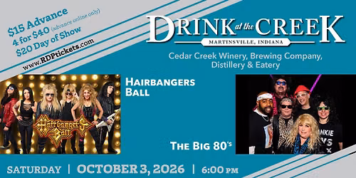 Hairbangers Ball & The Big 80's (EGG Fest to help benefit Stability First)