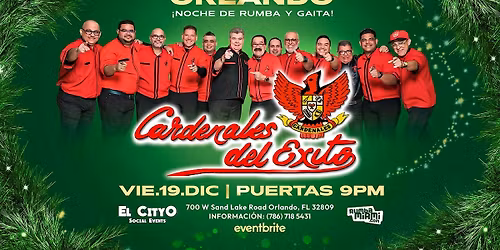 Rumba y Gaita con CARDENALES DEL EXITO en CityO Orlando