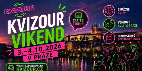 Kv\u00edzov\u00fd v\u00edkend v Praze | KVIZOUR 