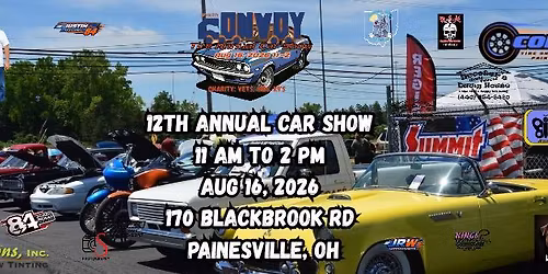 Convoy Tire 12th annual car show!