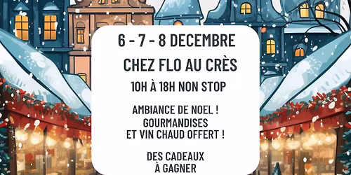 Le march\u00e9e f\u00e9\u00e9rique de No\u00ebl des Petits Papiers de Flo