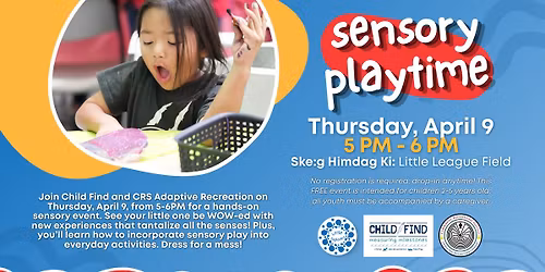 Child Find Event: Little Explorers Sensory Playtime