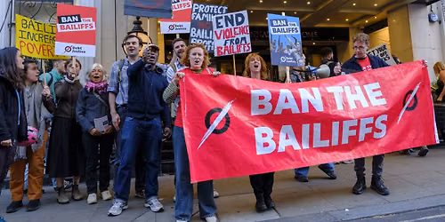 Ban the Bailiffs Workshop with Debt Justice