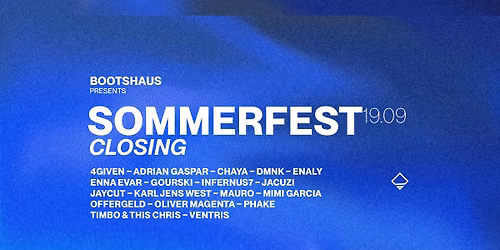 Bootshaus Sommerfest Closing