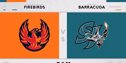 San Jose Barracuda at Coachella Valley Firebirds at Acrisure Arena