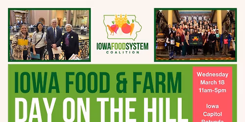 Iowa Food & Farm Day on the Hill 2026