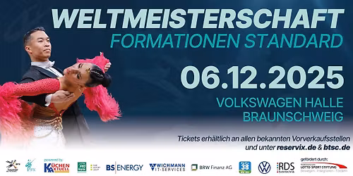 Weltmeisterschaft Formationen Standard - 2025