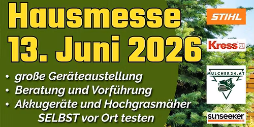 Hausmesse mit Preisverlosung