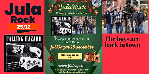 JULAROCK med Falling Hazard a tribute to Thin Lizzy