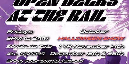 OPEN DECKS AT THE RAIL