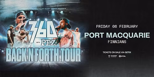 360 \u2018BACK N FORTH\u2019 TOUR | Port Macquarie