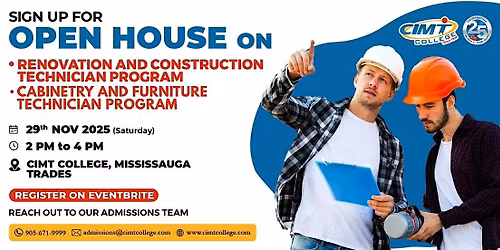 Open House for Trades Programs