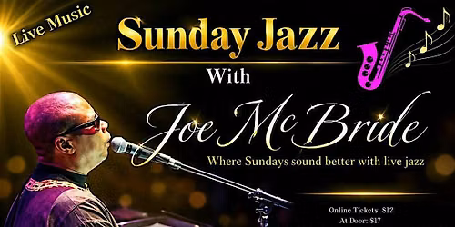 Sunday Jazz With Joe McBride
