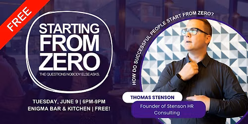 Starting From Zero x Thomas Stenson