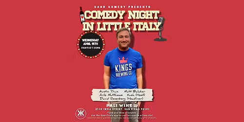 Comedy Night in Little Italy