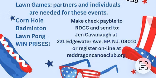Annual July 4th Picnic for RDCC Members & Their Guests