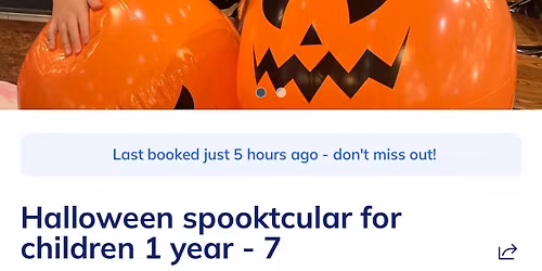 Halloween spooktacular