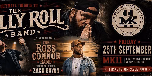 The Jelly Roll Band + The Ross Connor Band as Zach Bryan \/ MK11 Milton Keynes