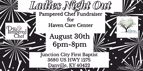 Ladies Night Out Pampered Chef Fundraiser