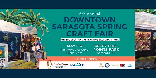 6th Annual Downtown Sarasota Spring Craft Fair