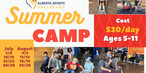 Alberta Sports Hall of Fame Summer Camp