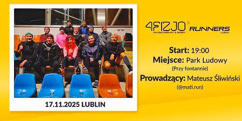 4FIZJO Runners - trening w Lublinie
