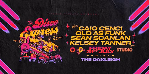 Studio Fridays Welcomes The Disco Express